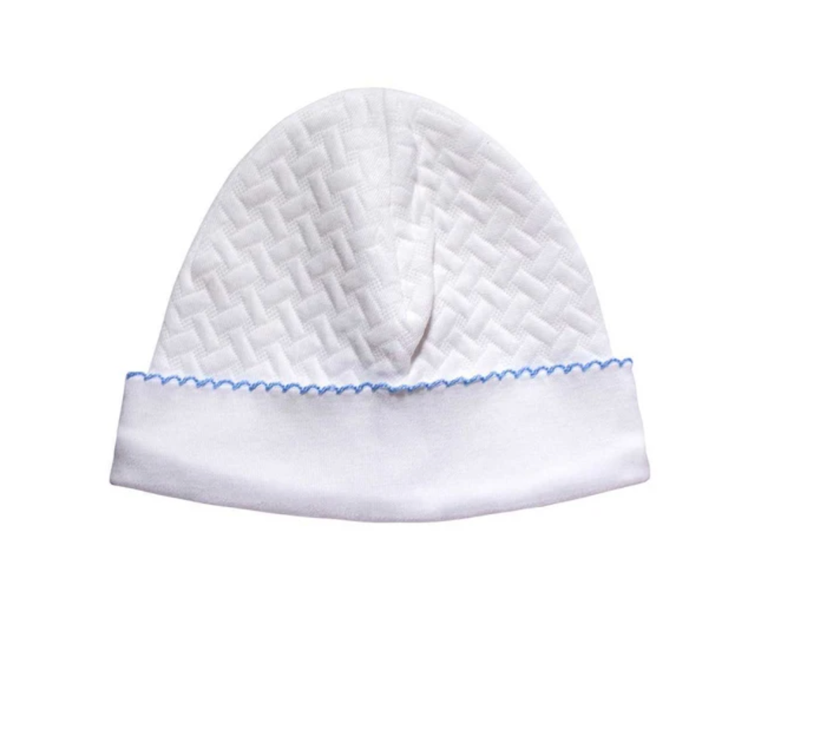Basket Weave Baby Hat with Picot Trim – 1Z 2Z 3Z Baby & Toddler