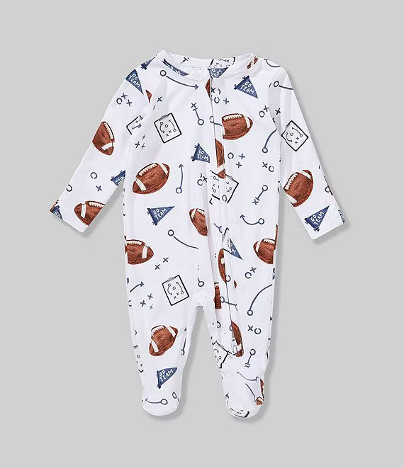 Touchdown Time - Navy - 2 Way Zipper