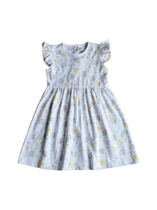 Easter Floral Girl's Dress Pima Cotton
