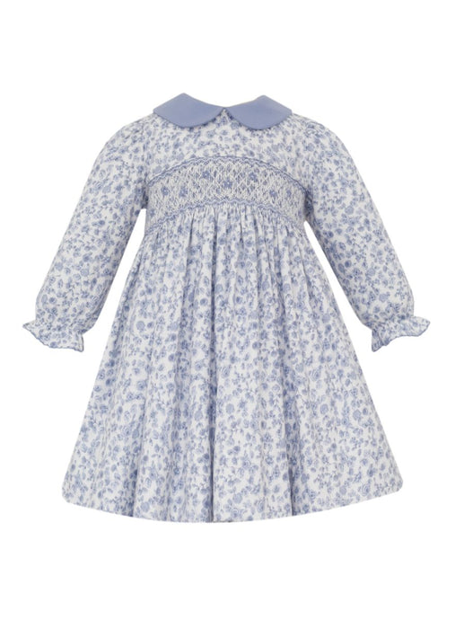 Valentina French Blue Floral Print Float