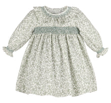 Heirloom Smocked Floral Dress