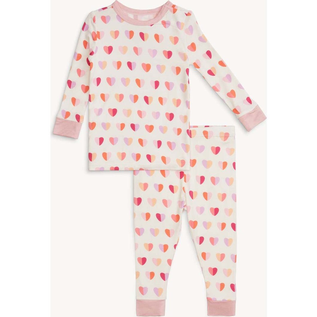 Pink XOXO Magnetic Long Sleeve Pajama