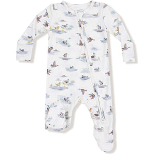Migrating Mallards - 2 Way Zipper Footie