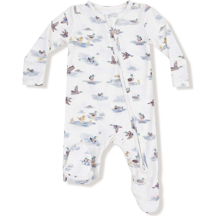 Migrating Mallards - 2 Way Zipper Footie
