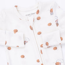 Mini Basketballs 2 Way Zipper Footie