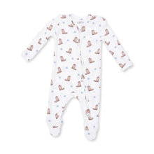 Mini Cowboy Boots 2 Way Zipper Footie