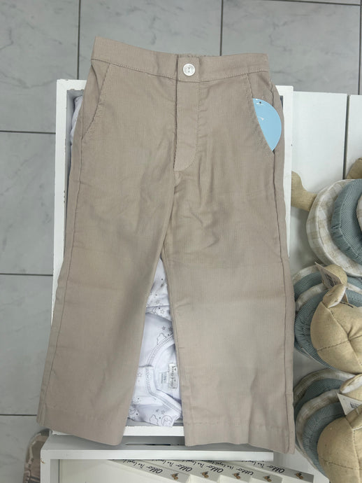 Pull on Pant - Stone Corduroy