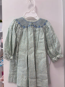 Harvest Floral Smocked Bishop