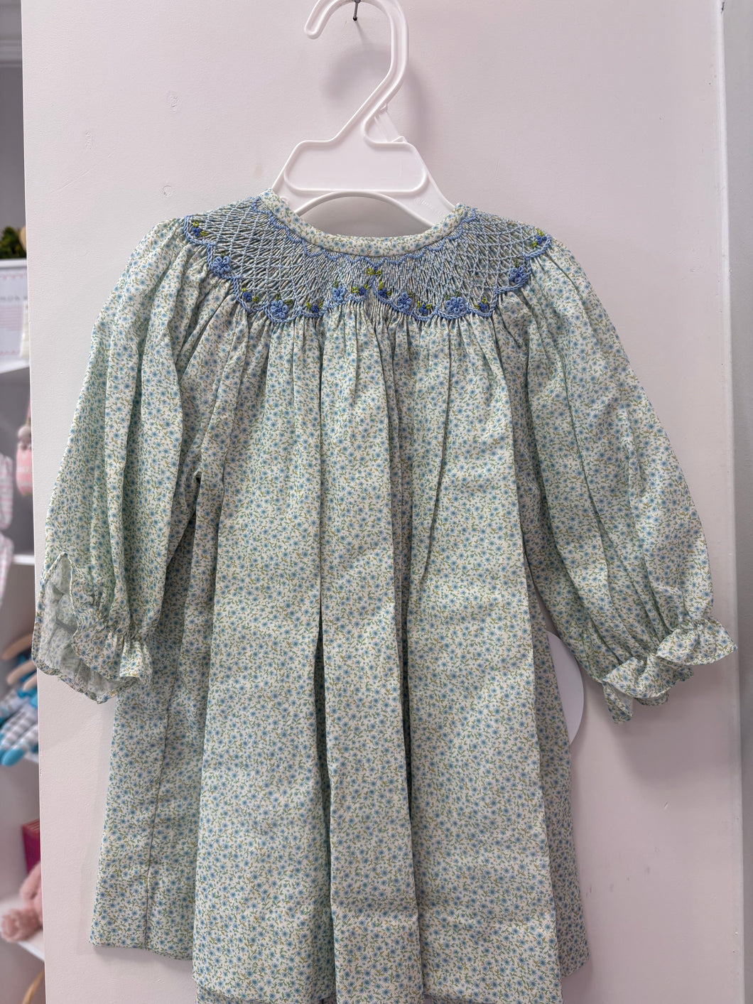 Harvest Floral Smocked Bishop