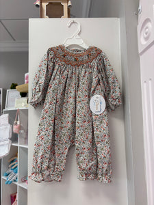 Autumn Glow Smocked Bubble