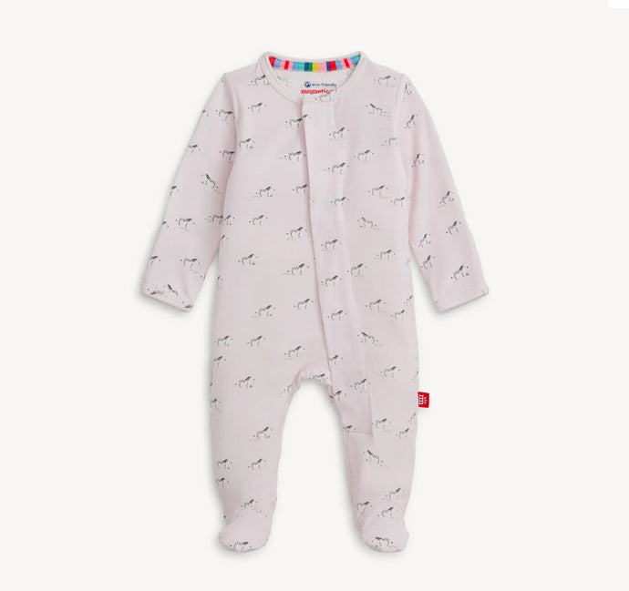 Pink Savannah Plains Magnetic Me Footie