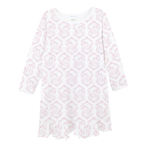 Horses Toile De Jouy Nightgown