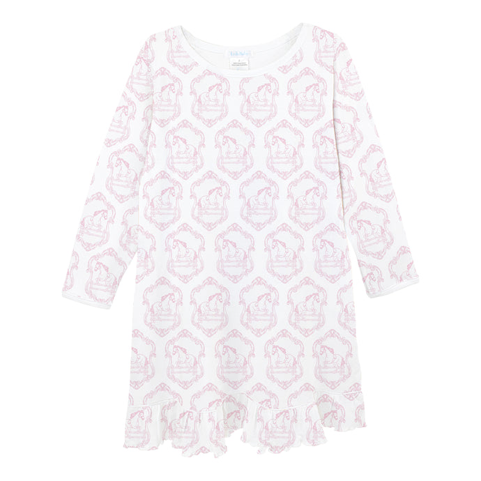 Horses Toile De Jouy Nightgown