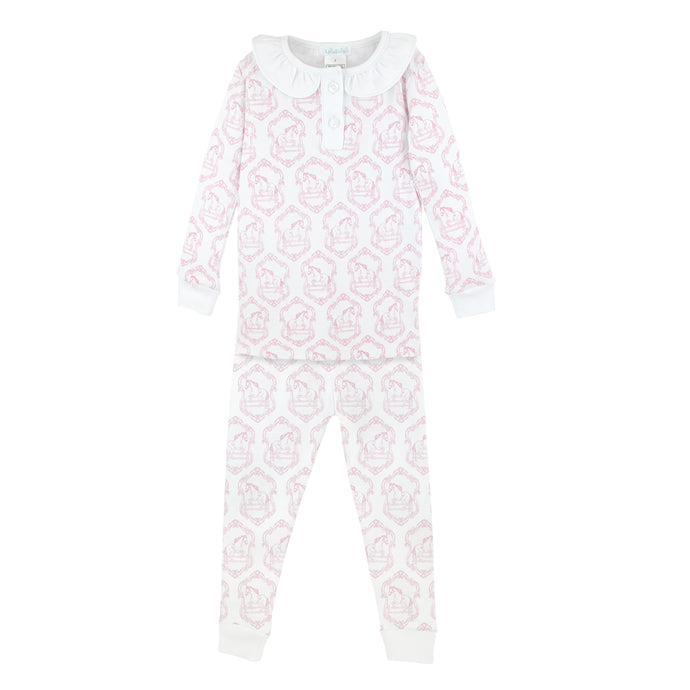 Horses Toile De Jouy PJ Set