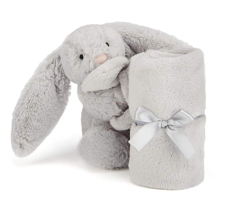 Bashful Grey Bunny Soother