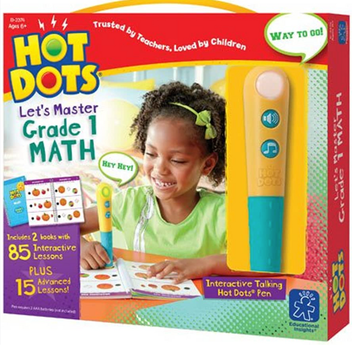 Hot Dots Let's Master Grade 1 Math