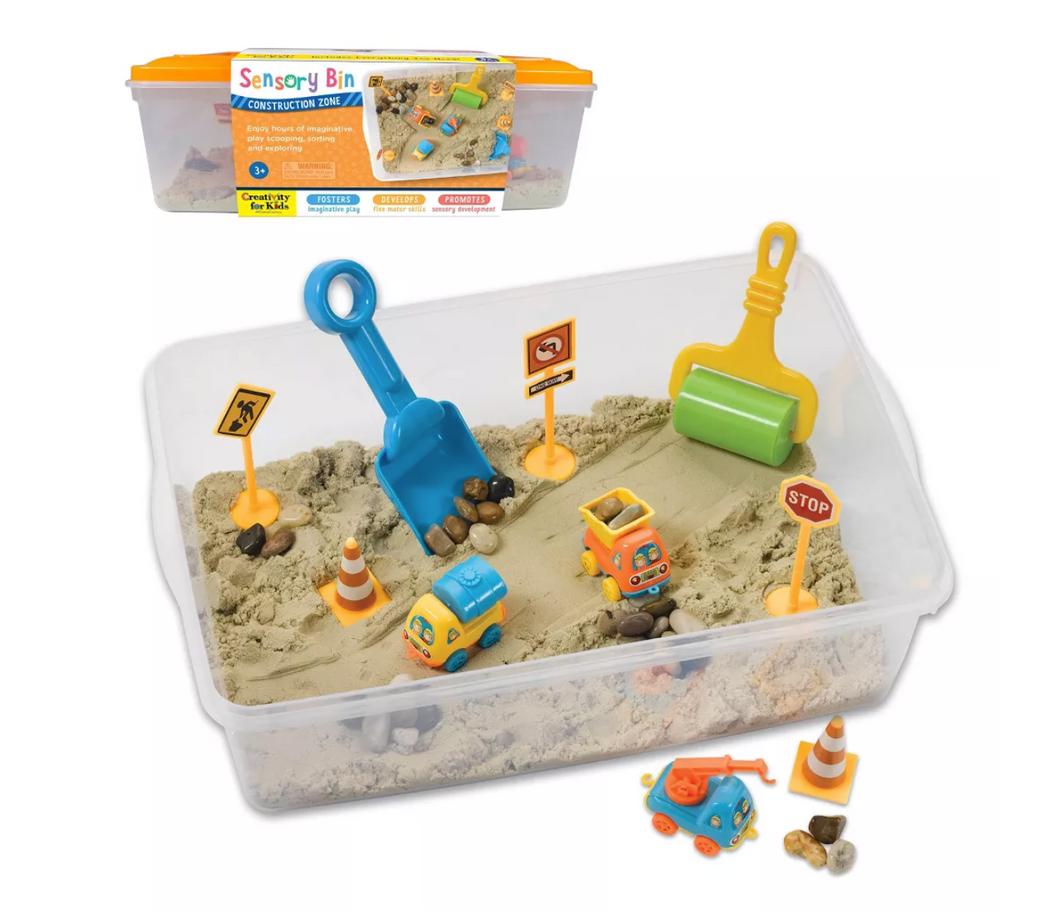 Sensory Bin Construction Zone