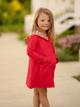 Hoxie Hooded Dress - Red