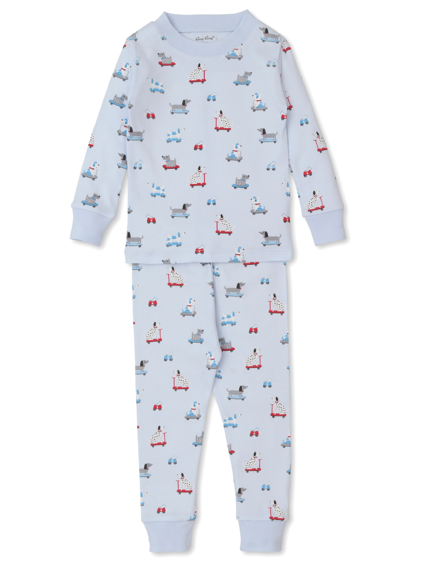 Skateboarding Pups 2pc Pajama