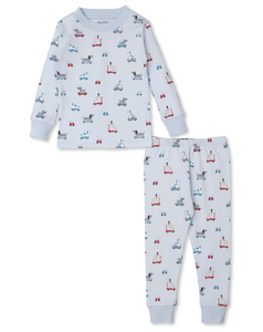 Skateboarding Pups 2pc Pajama