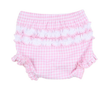 Sweet Pumpkin Embroidered Collared Ruffle L/S Diaper Cover Set