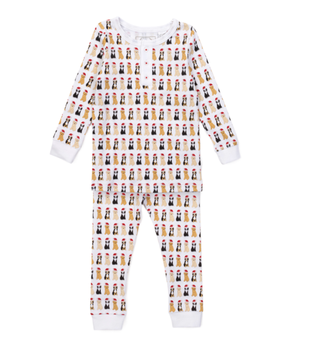 Jack Pajama Set In Christmas Pups