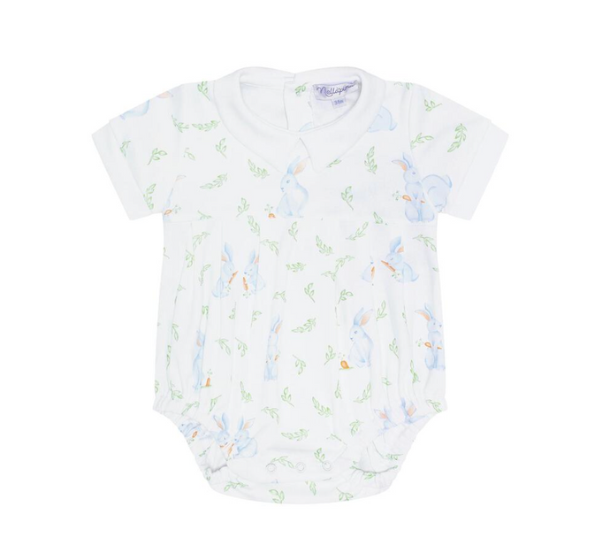 Blue Bunny Print Bubble