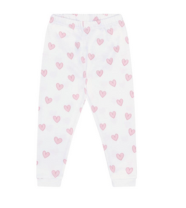 Pink Heart Print Pajama