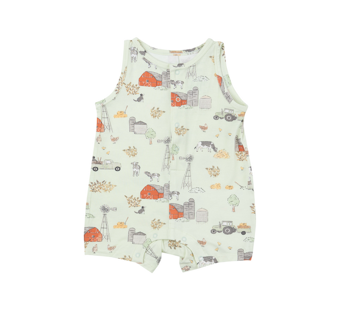 Hay Farmers Shortie Romper