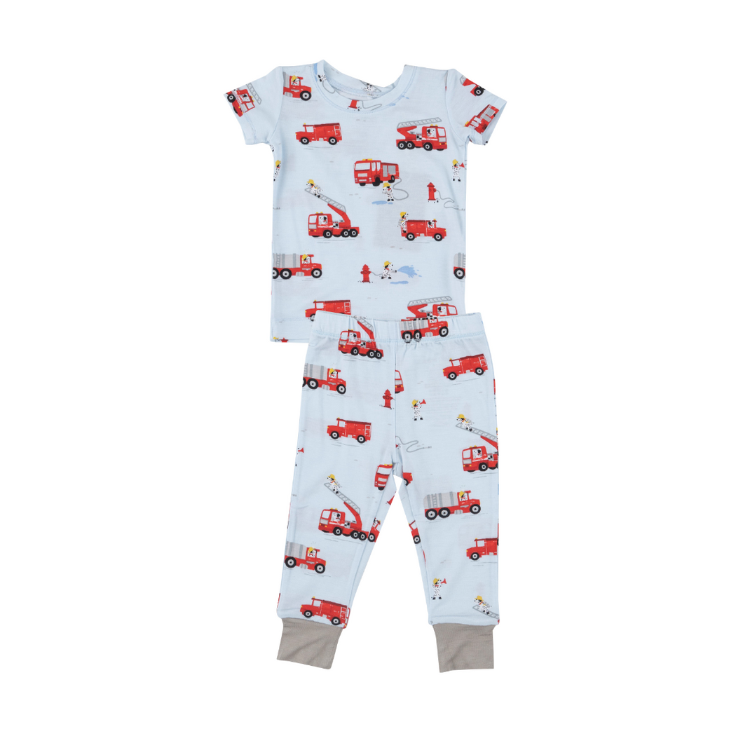 Loungewear Set in Firetruck Dalmations