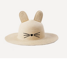 Straw Bunny Sun Hat 3-6 Years