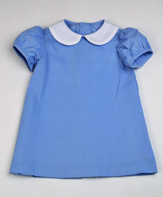 Blue Corduroy Float Dress