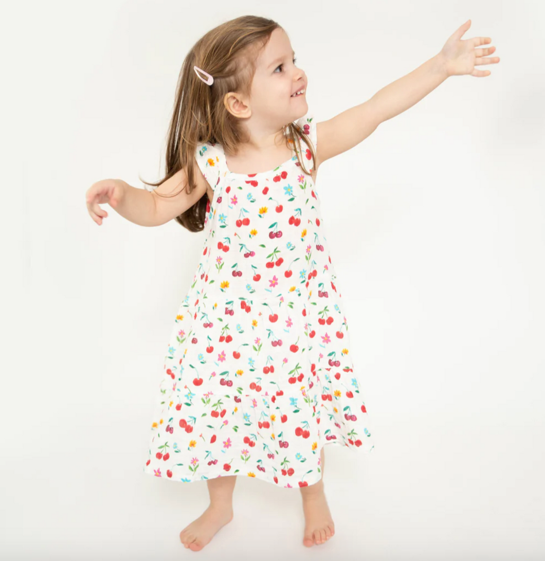 Cherry Twirly Sundress