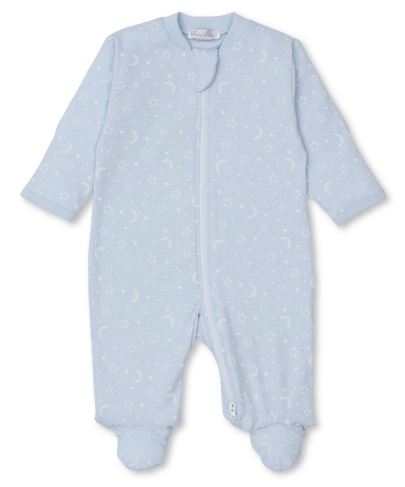 Crescent Moonlight LB Footie W/ Zip