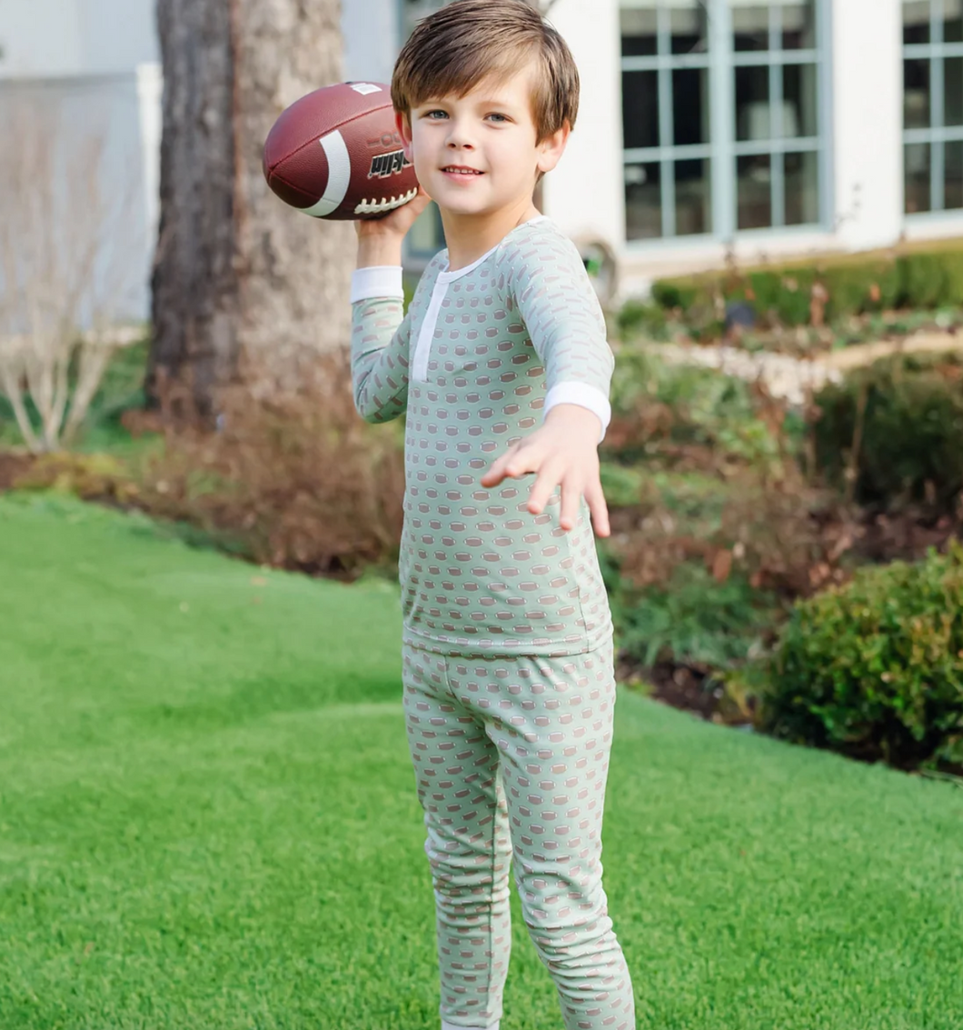 Jack-Football Pajama Set