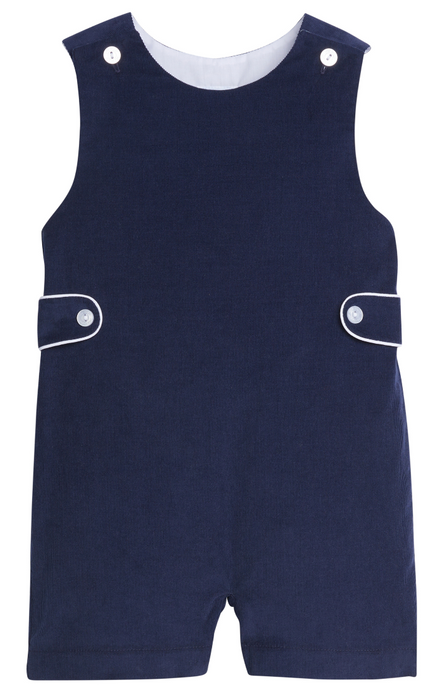 Button Tab John John- Navy