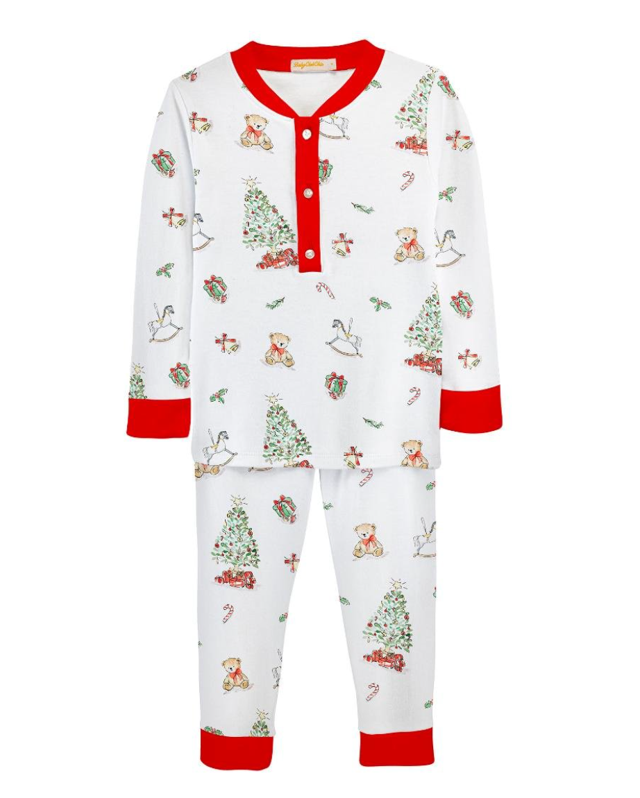 Christmas Tree Girl 2pc Pajama