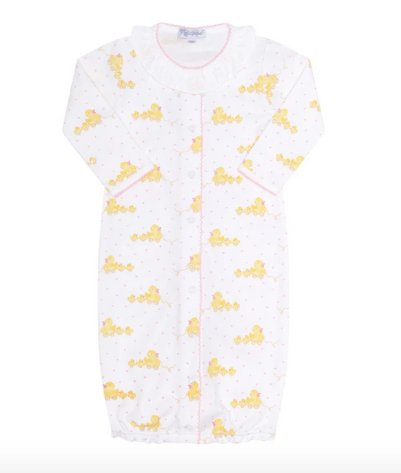 Pink Ducks Print Converter Gown