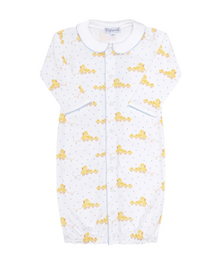 Blue Ducks Print Converter Gown