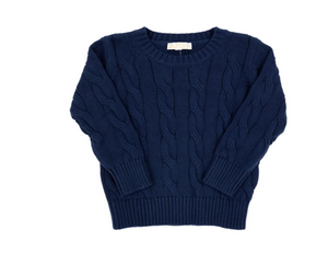 Crawford Crewneck- Nantucket Navy ( Unisex )