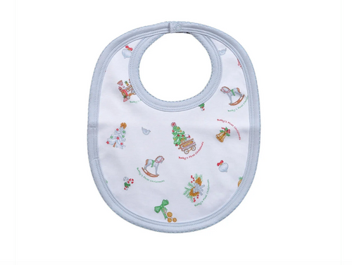 Baby's First Christmas Bib