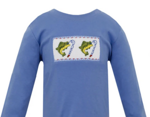 Smocked Fish Shirt