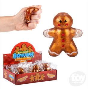 Squish Sticky Gingerbread Man