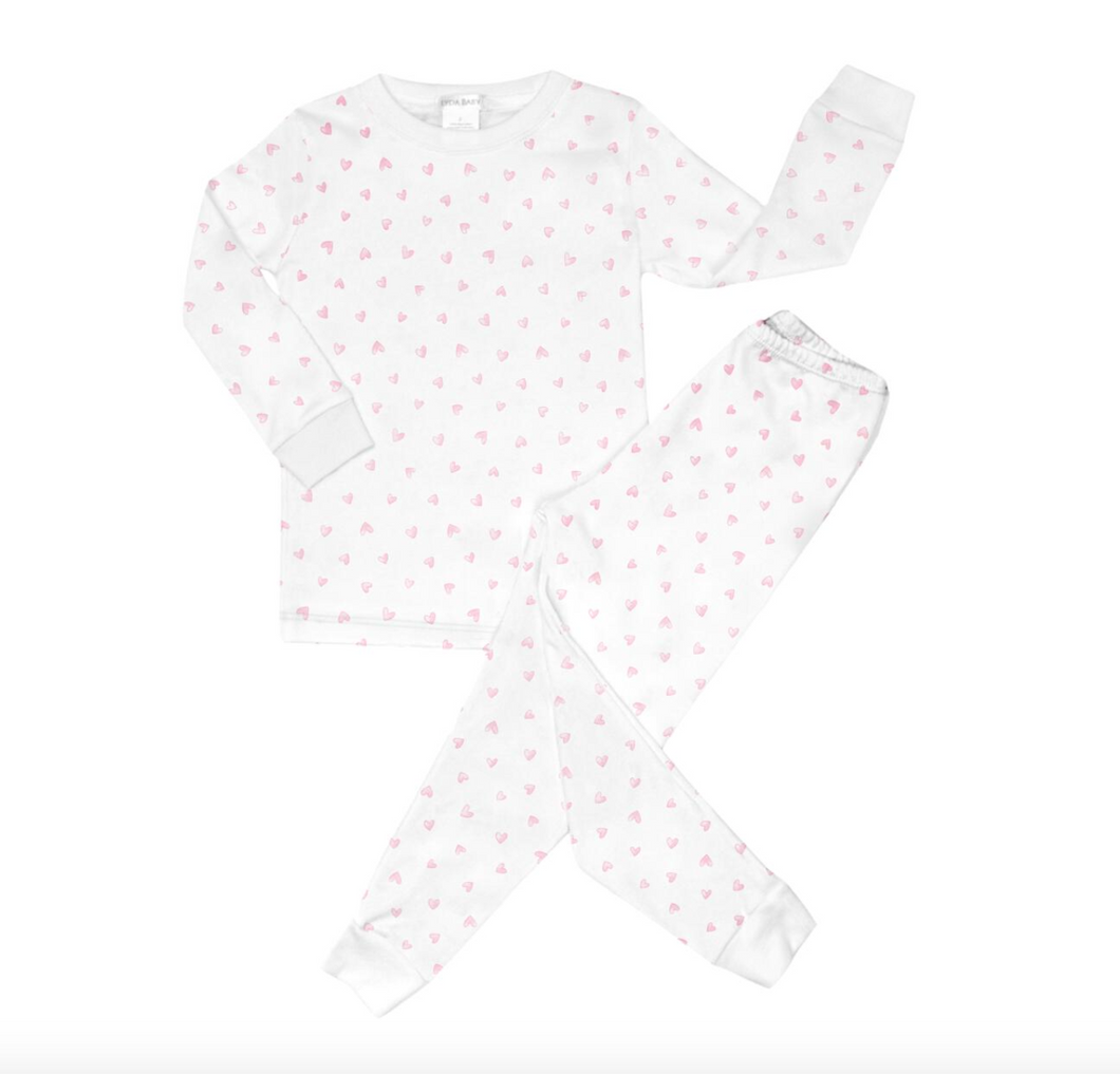 Festive Hearts 2pc Pajama