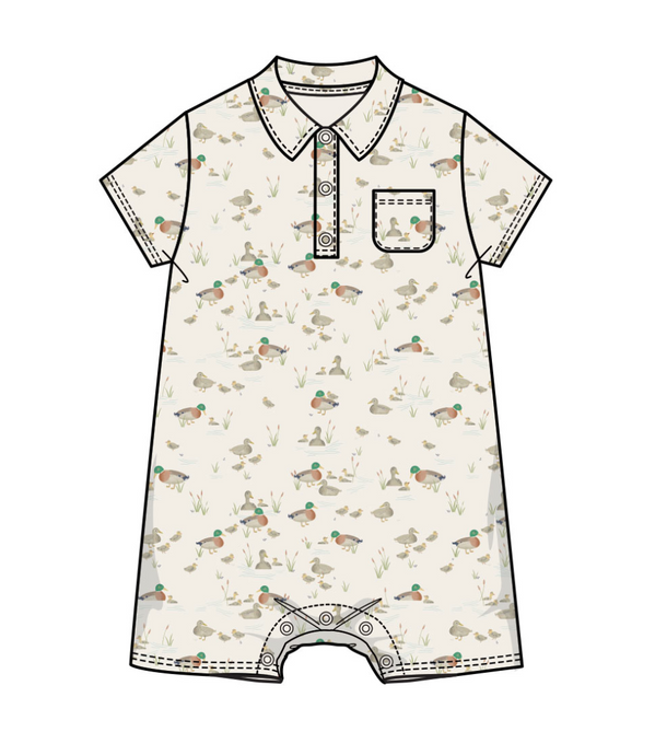 Duckling Families Polo Shortie