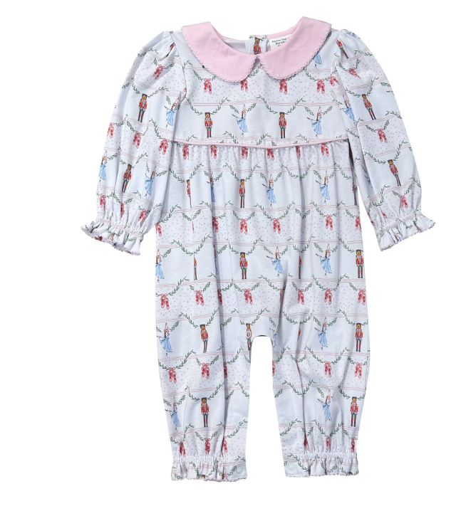 Nutcracker Girl's Romper