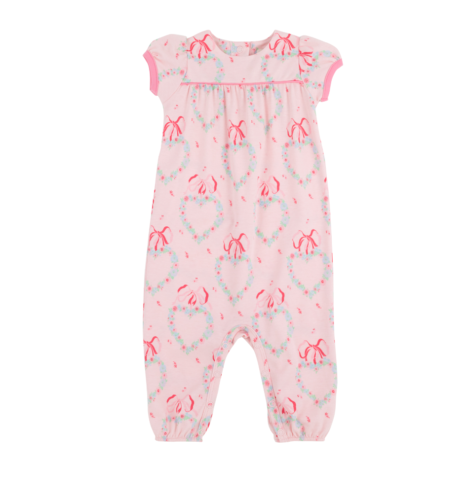 Penny's Playsuit- Fancy Like Floral (Palm Beach Pink)/Hamptons Hot Pink