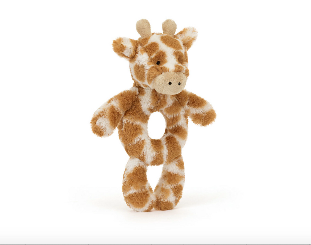 Bashful Giraffe Ring Rattle