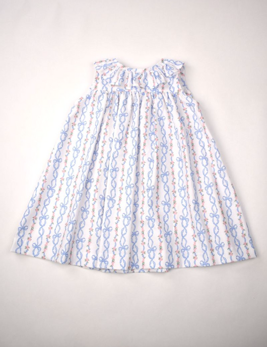 Bows Print Float Dress