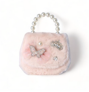 Butterfly Furry Purse